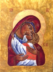 Icone Vierge tendresse Chantal 